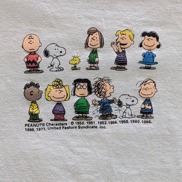 Peanuts Lucy 'I Am Woman" 1952 Licensed Novel Teez T-Shirt - Size L - Picture 6 of 6